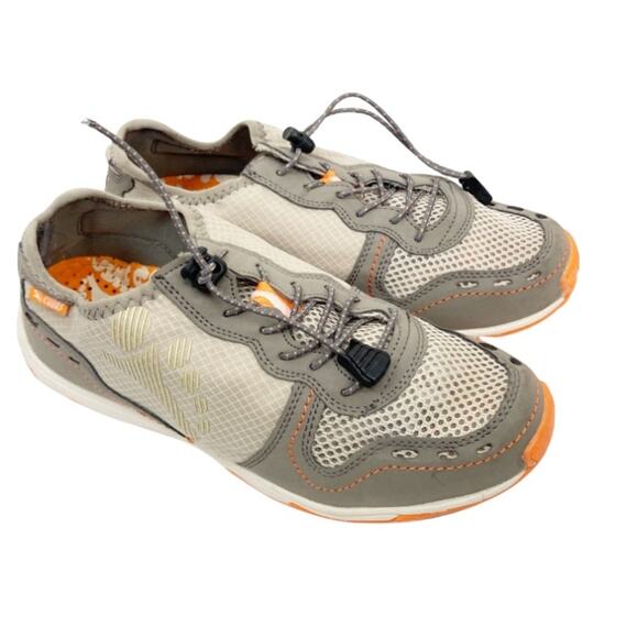 Cudas Gray Orange Tan Water Shoes Sz 8 - Picture 1 of 8